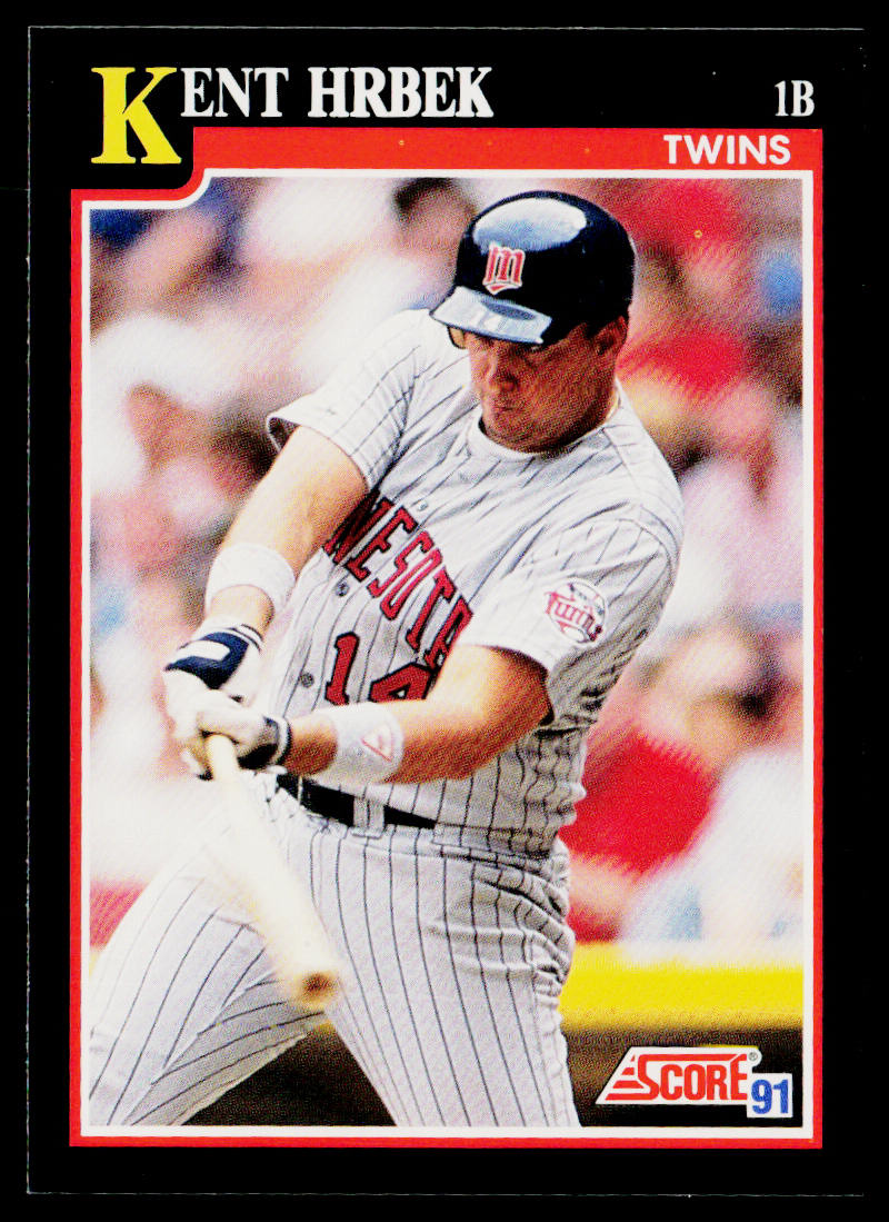 Kent Hrbek 1991 Score #292 Minnesota Twins