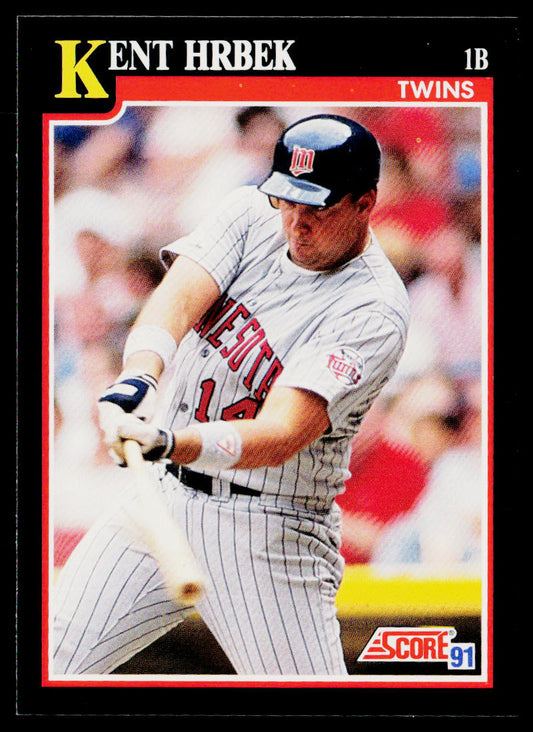 Kent Hrbek 1991 Score #292 Minnesota Twins
