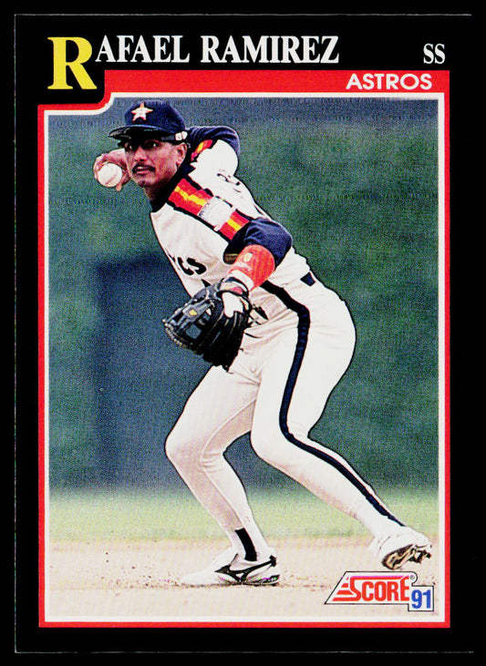 Rafael Ramirez 1991 Score #305 Houston Astros
