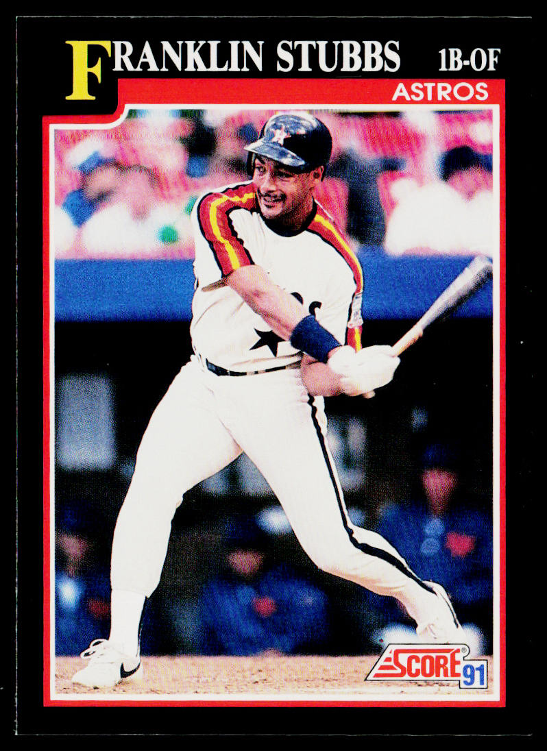 Franklin Stubbs 1991 Score #308 Houston Astros