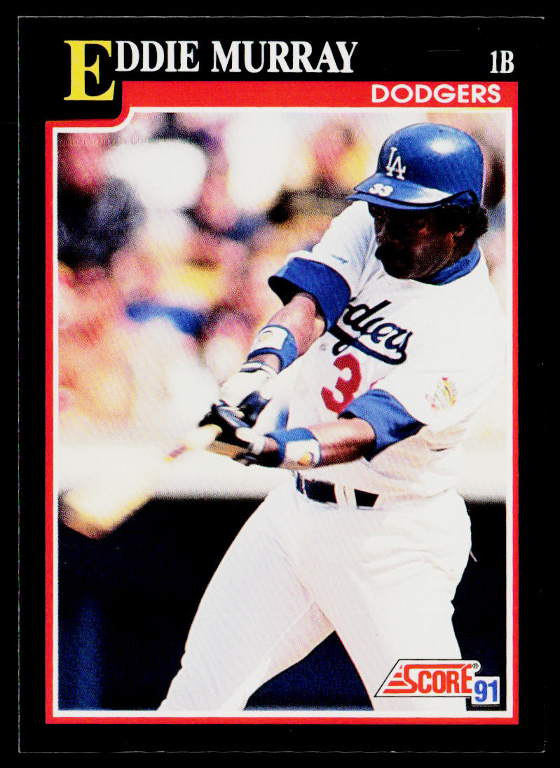 Eddie Murray 1991 Score #310 Los Angeles Dodgers