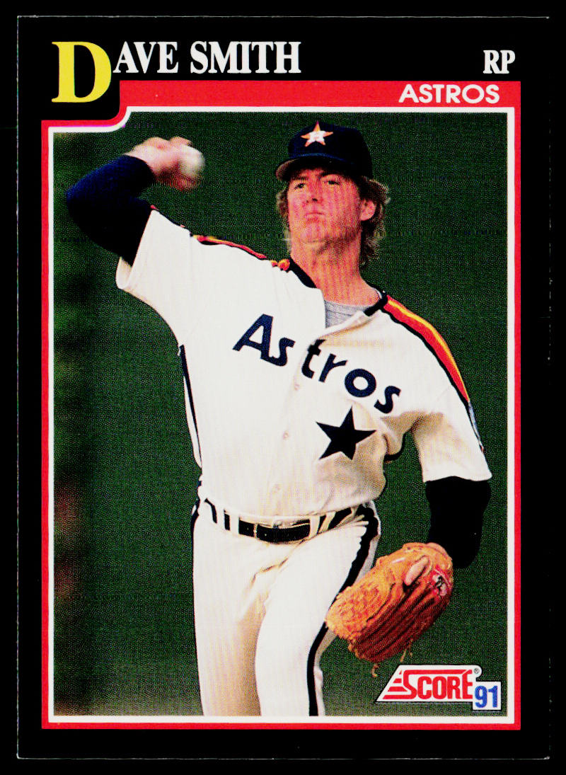 Dave Smith 1991 Score #314 Houston Astros