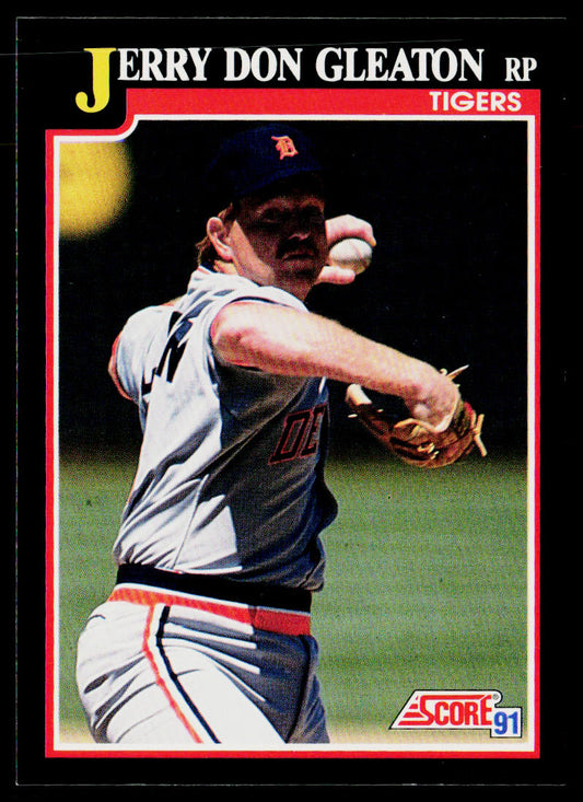 Jerry Don Gleaton 1991 Score #316 Detroit Tigers