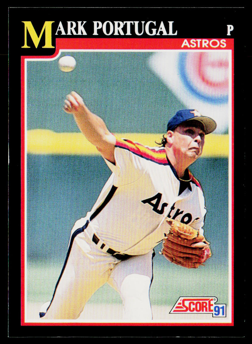 Mark Portugal 1991 Score #319 Houston Astros