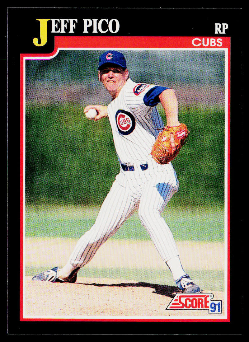 Jeff Pico 1991 Score #326 Chicago Cubs