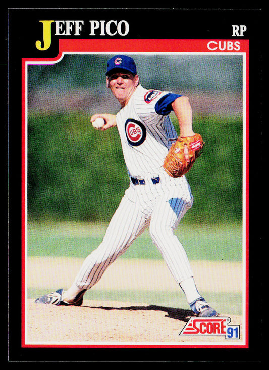 Jeff Pico 1991 Score #326 Chicago Cubs