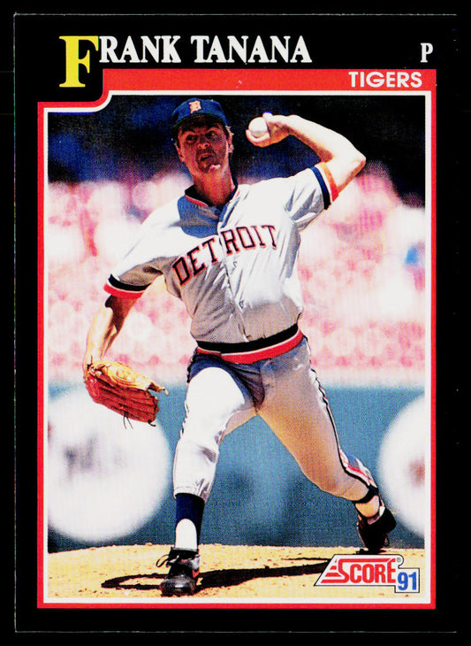 Frank Tanana 1991 Score #328 Detroit Tigers