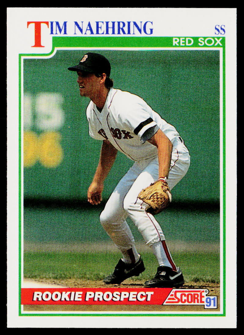 Tim Naehring 1991 Score #356 Boston Red Sox