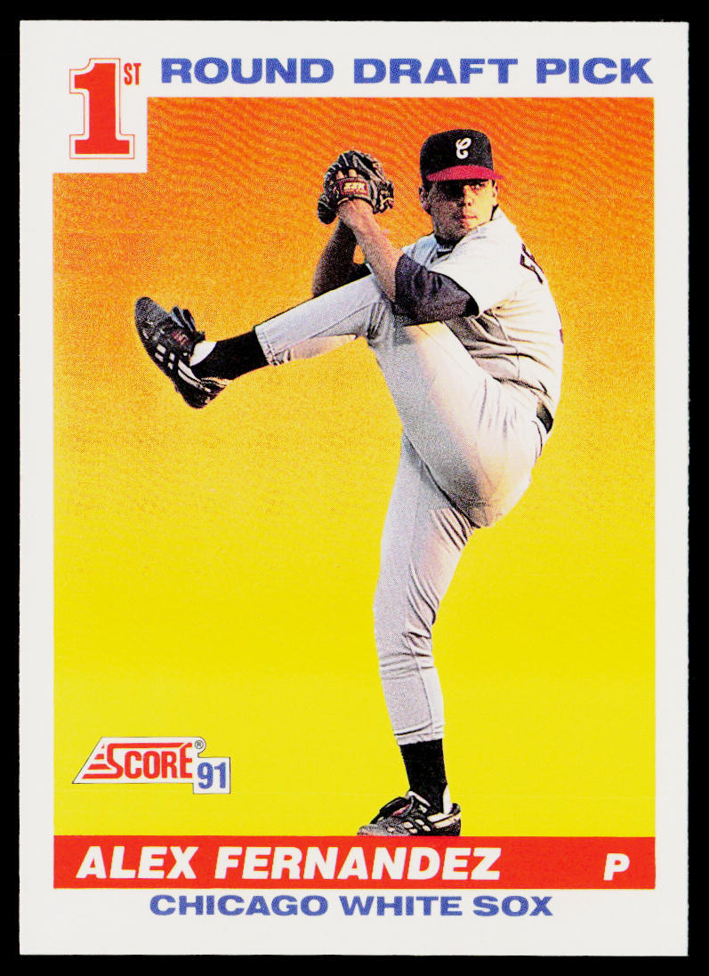 Alex Fernandez 1991 Score #382 Chicago White Sox