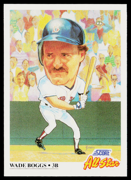 Wade Boggs 1991 Score #393 Boston Red Sox
