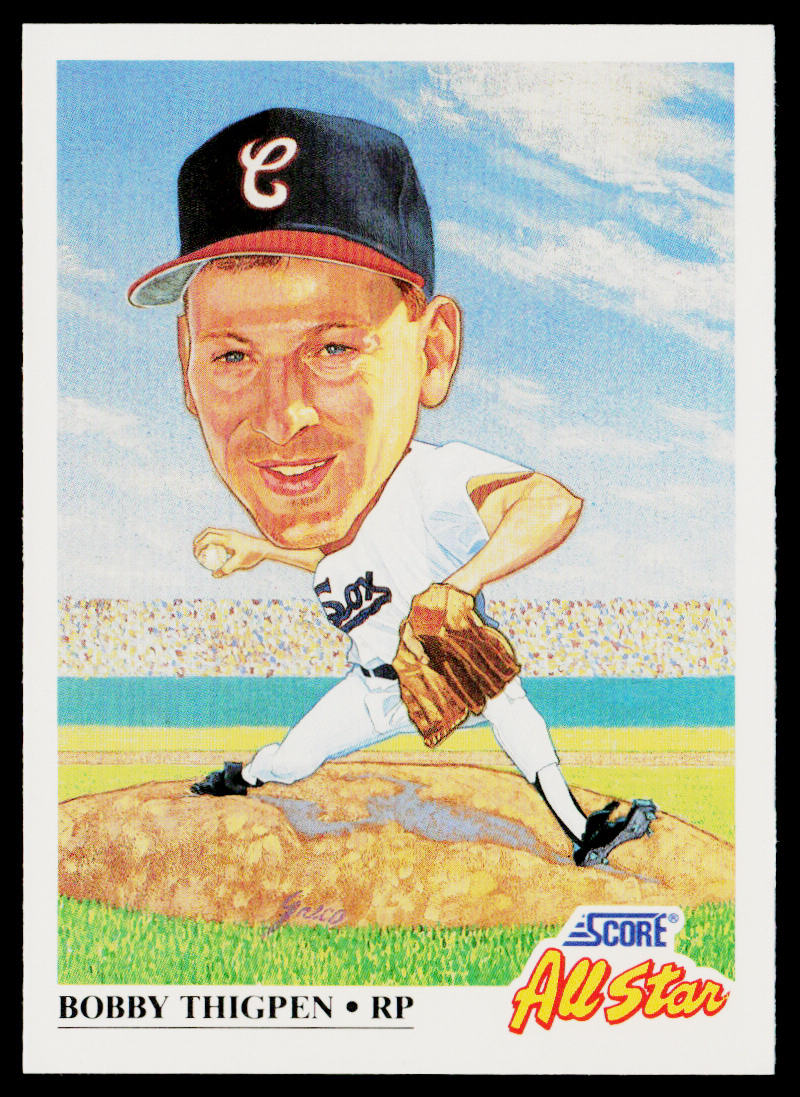 Bobby Thigpen 1991 Score #401 Chicago White Sox