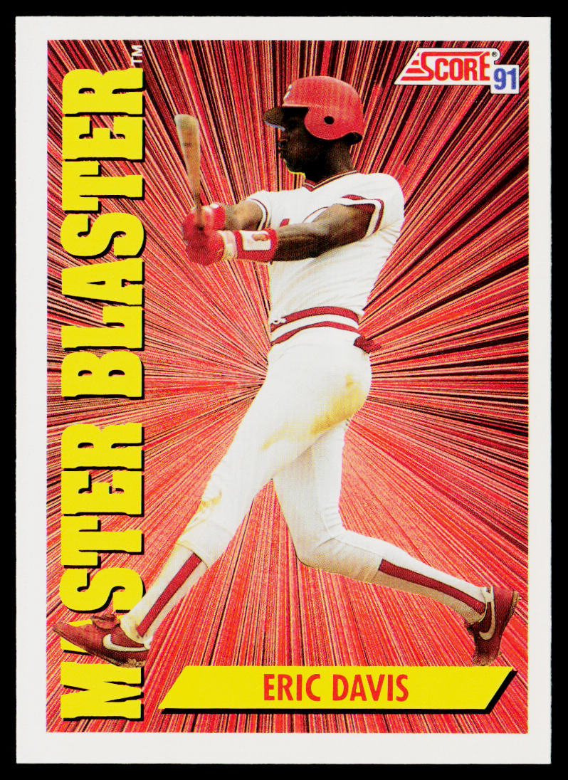 Eric Davis 1991 Score #403 Cincinnati Reds