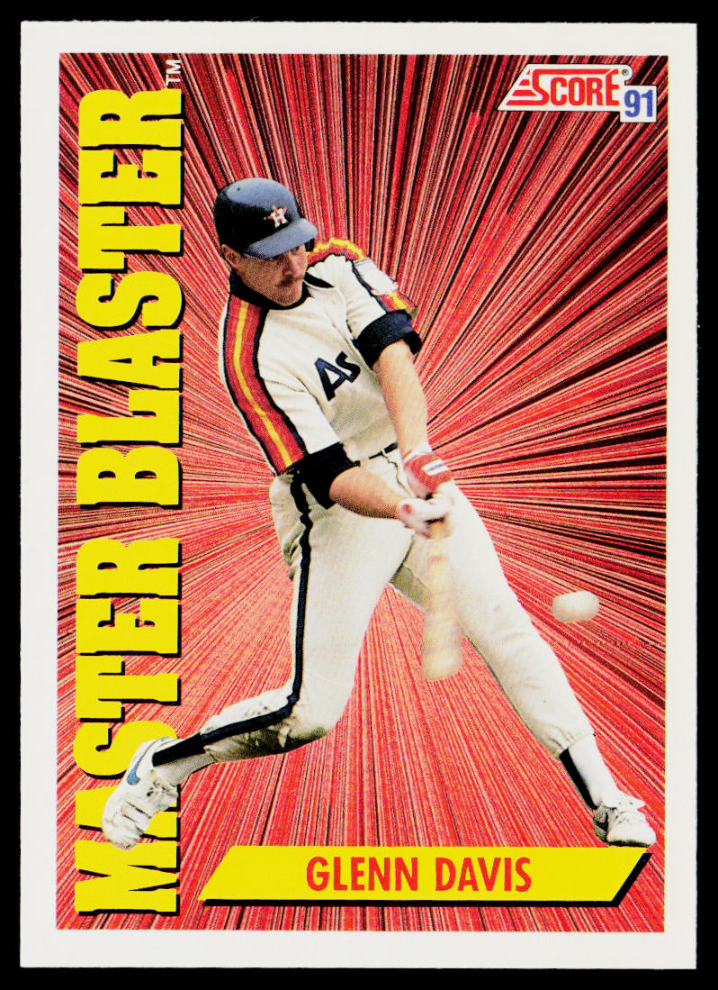 Glenn Davis 1991 Score #405 Houston Astros