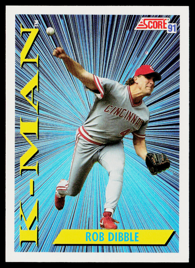Rob Dibble 1991 Score #407 Cincinnati Reds