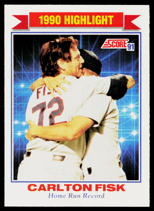 Carlton Fisk 1991 Score #421 Chicago White Sox