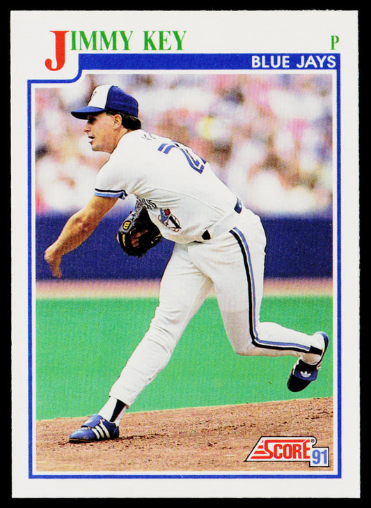 Jimmy Key 1991 Score #422 Toronto Blue Jays