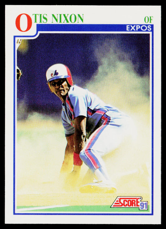 Otis Nixon 1991 Score #431 Montreal Expos