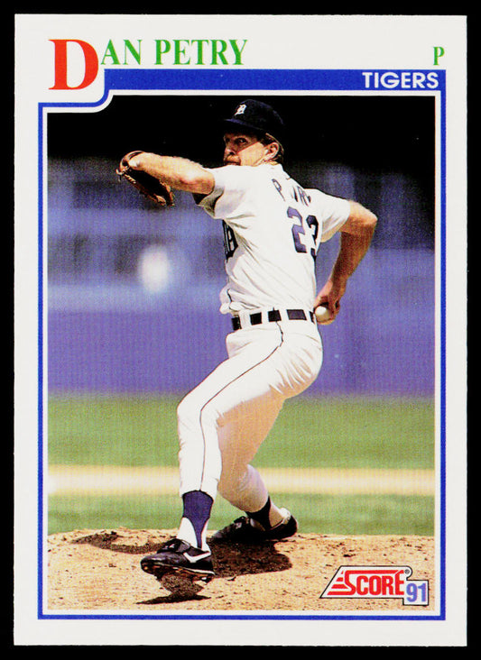 Dan Petry 1991 Score #434 Detroit Tigers