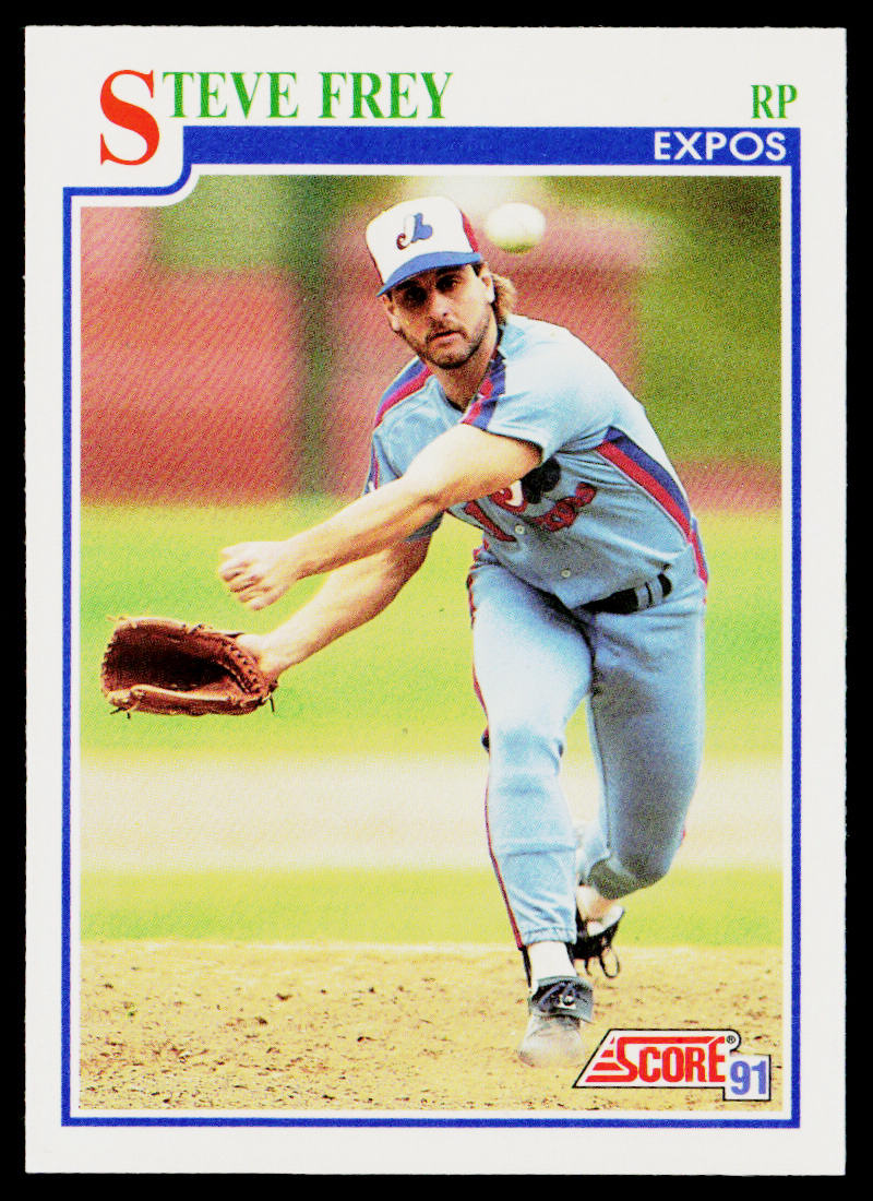 Steve Frey 1991 Score #436 Montreal Expos