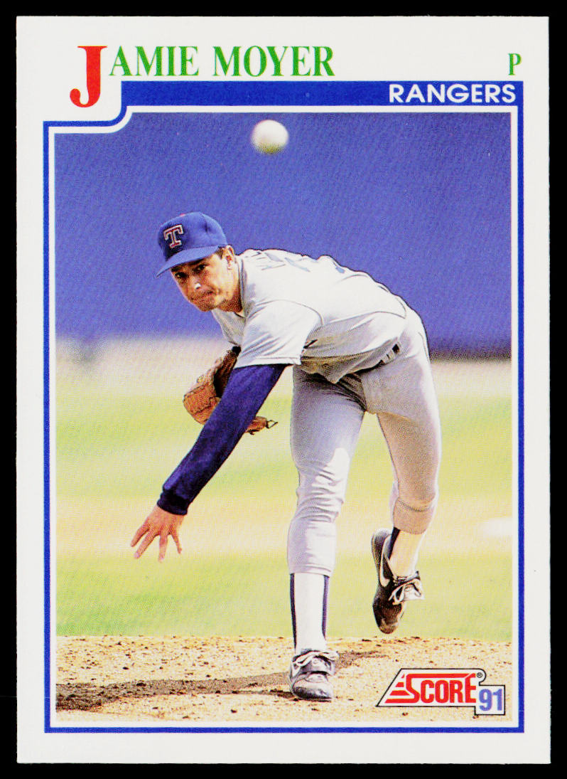 Jamie Moyer 1991 Score #437 Texas Rangers