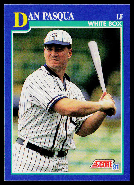 Dan Pasqua 1991 Score #85 Chicago White Sox
