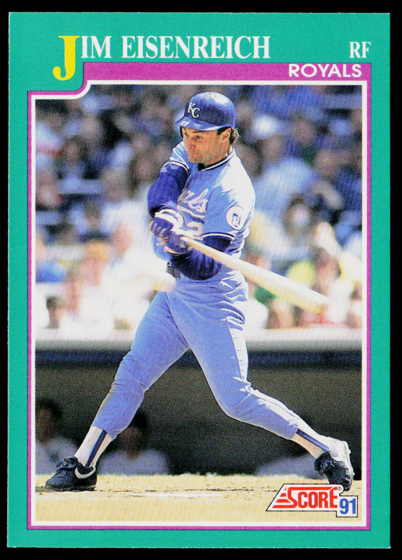 Jim Eisenreich 1991 Score #154 Kansas City Royals