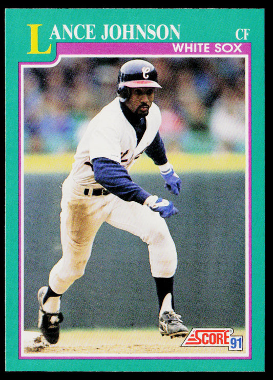 Lance Johnson 1991 Score #157 Chicago White Sox