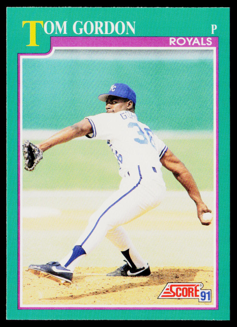 Tom Gordon 1991 Score Promos #197 Kansas City Royals