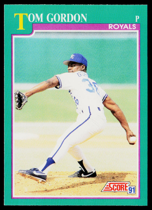 Tom Gordon 1991 Score Promos #197 Kansas City Royals