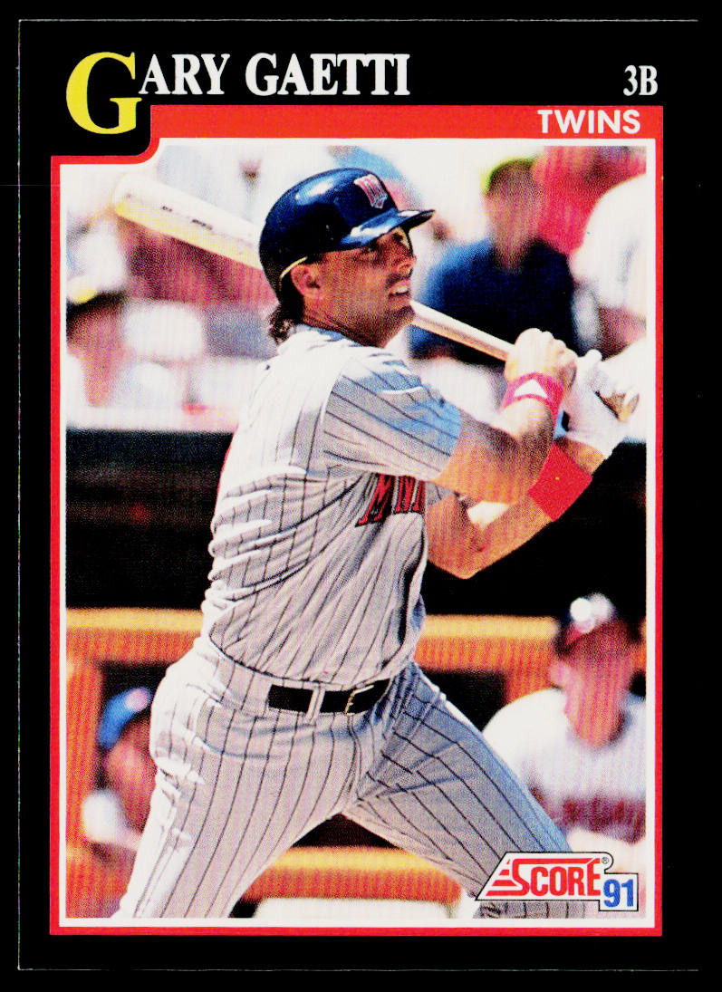 Gary Gaetti 1991 Score #325 Minnesota Twins