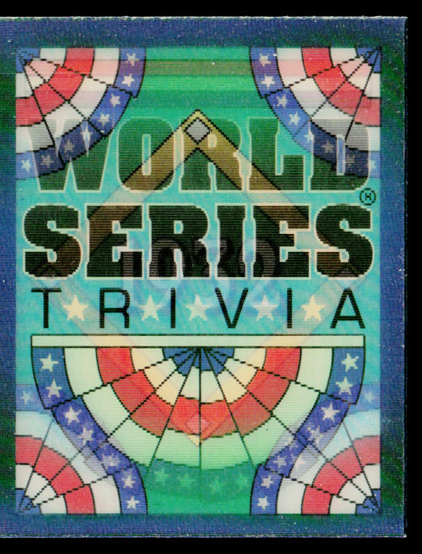 Babe Calls It 1991 Score Magic Motion: World Series Trivia #26