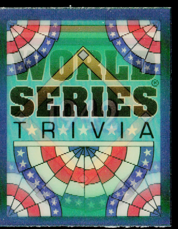 Redbirds Roll 1991 Score Magic Motion: World Series Trivia #33