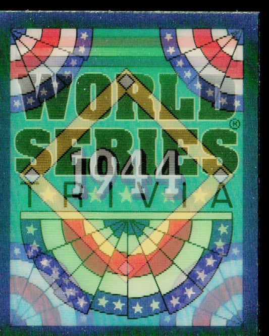 Browns Debut 1991 Score Magic Motion: World Series Trivia #35