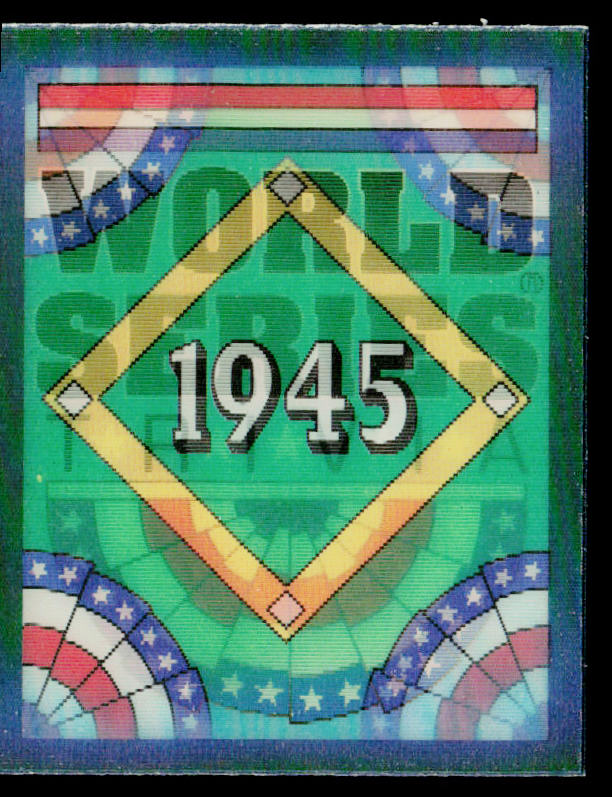 Two Aces Split 1991 Score Magic Motion: World Series Trivia #36