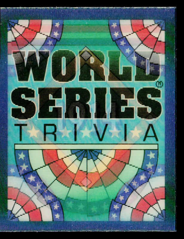 Miracle Braves 1991 Score Magic Motion: World Series Trivia #46