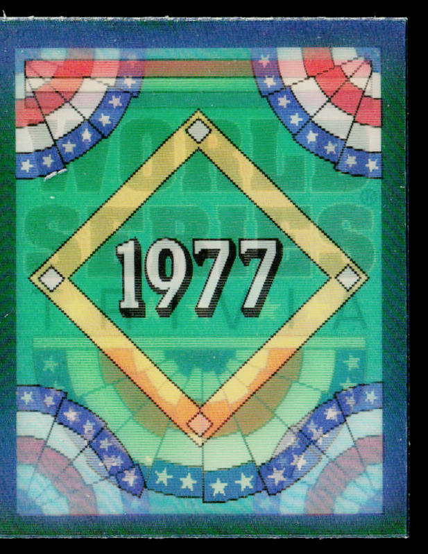 Reggie! Reggie! 1991 Score Magic Motion: World Series Trivia #8