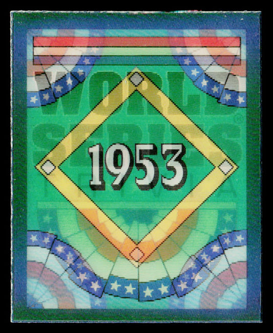 Five in a Row 1991 Score Magic Motion: World Series Trivia #15