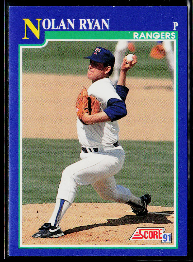 Nolan Ryan 1991 Score #4 Texas Rangers