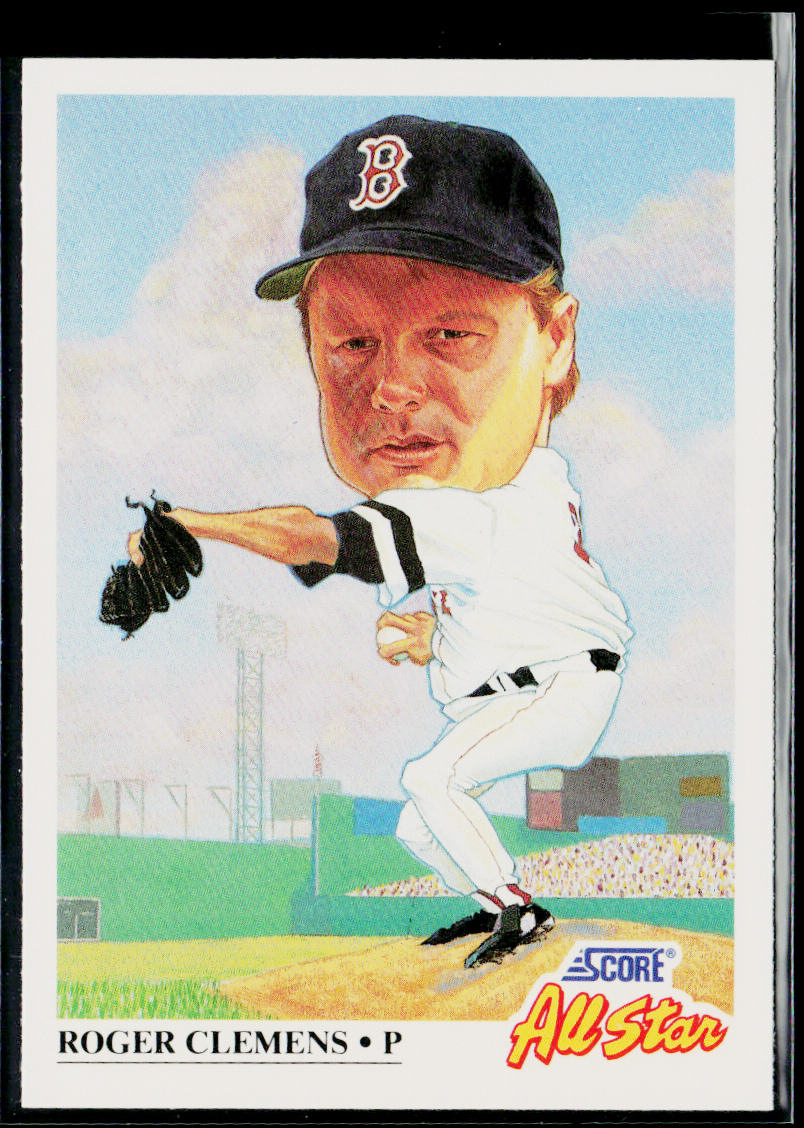 Roger Clemens 1991 Score #399 Boston Red Sox