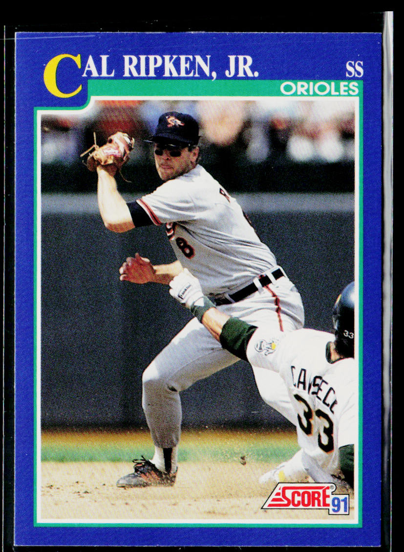 Cal Ripken, Jr. 1991 Score #95 Baltimore Orioles