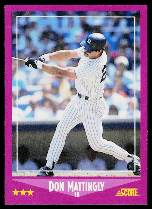 Don Mattingly 1988 Score #1 New York Yankees
