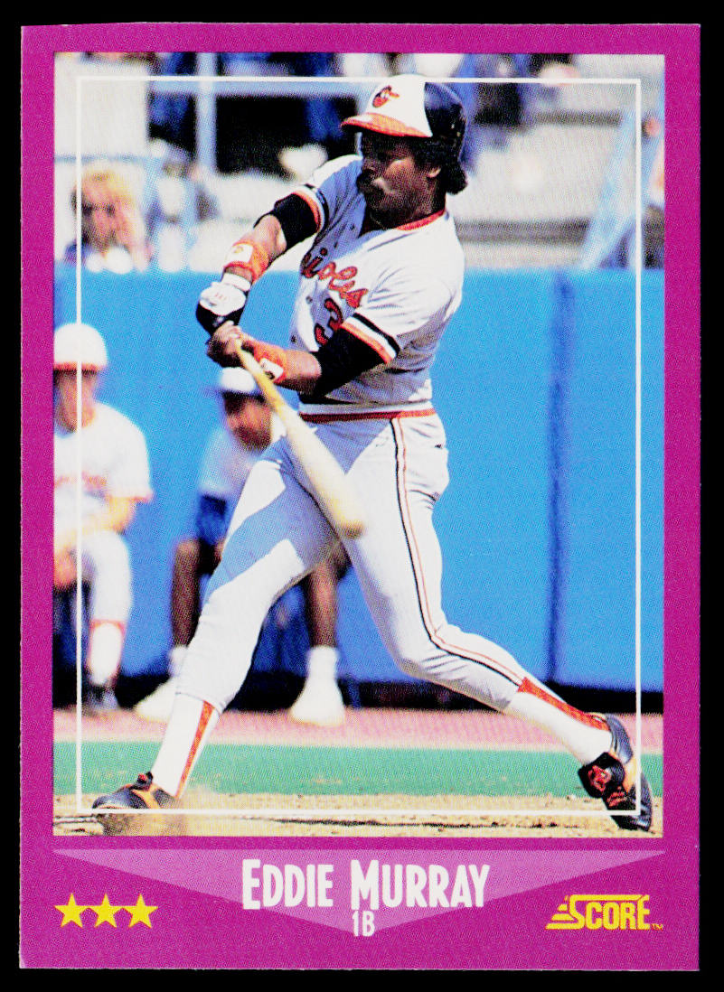 Eddie Murray 1988 Score #18 Baltimore Orioles