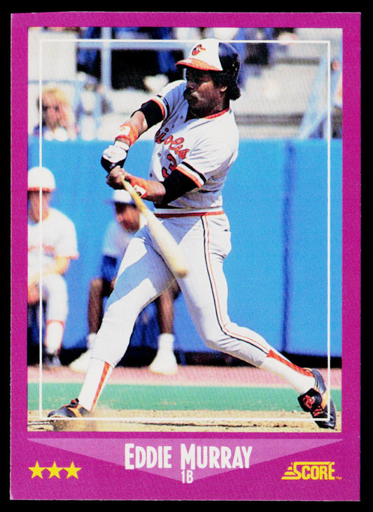 Eddie Murray 1988 Score #18 Baltimore Orioles