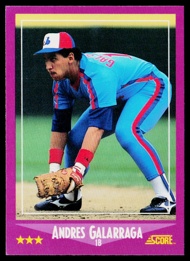Andres Galarraga 1988 Score #19 Montreal Expos