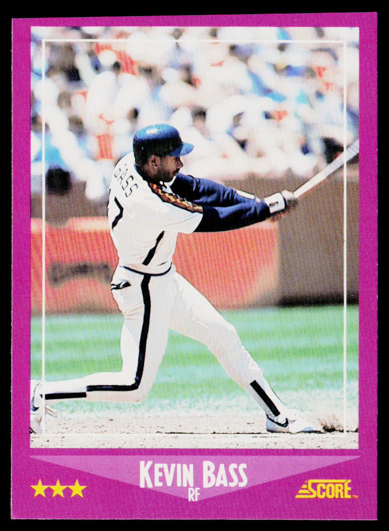 Kevin Bass 1988 Score #33 Houston Astros
