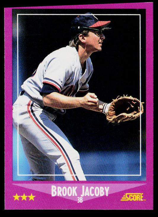 Brook Jacoby 1988 Score #39 Cleveland Indians