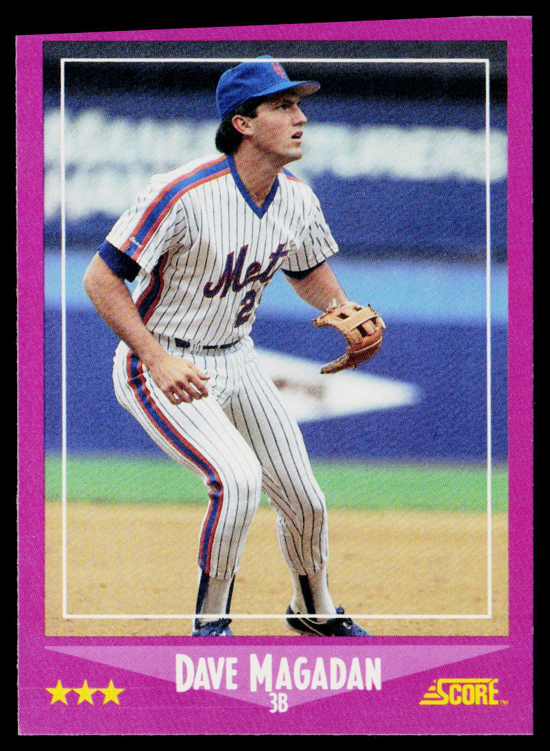 Dave Magadan 1988 Score #41 New York Mets
