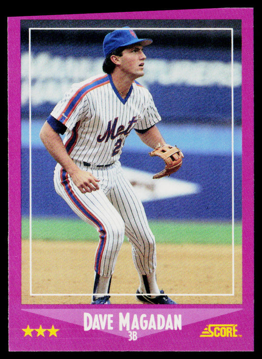 Dave Magadan 1988 Score #41 New York Mets
