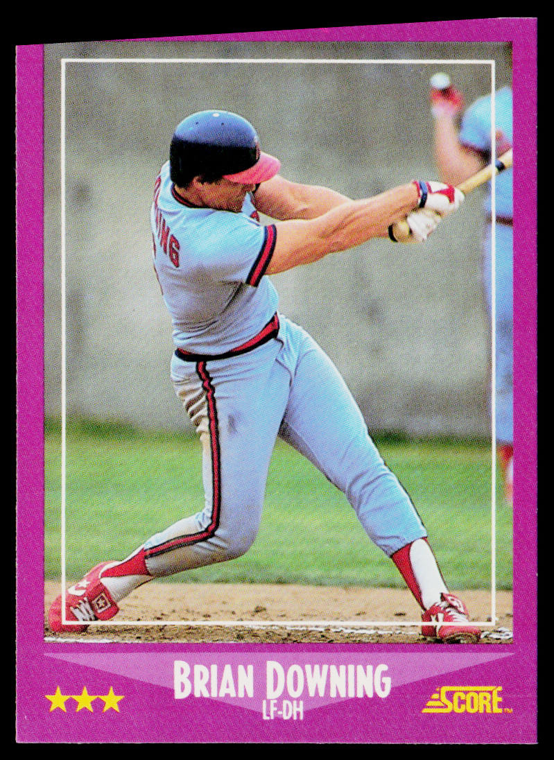Brian Downing 1988 Score #44 California Angels