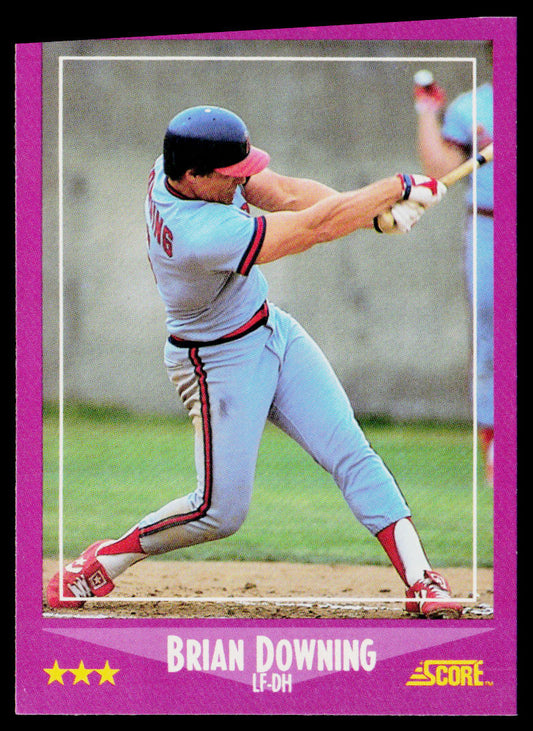 Brian Downing 1988 Score #44 California Angels